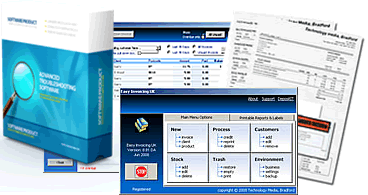 Click to view Easy Invoicing UK for Microsoft Access 8.9 screenshot