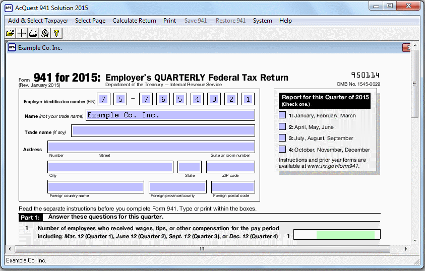 Click to view AcQuest 941 Solution 2012 1.00 screenshot