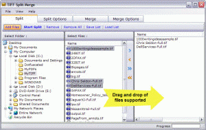 Click to view TIFF Split Merge 1.1 screenshot