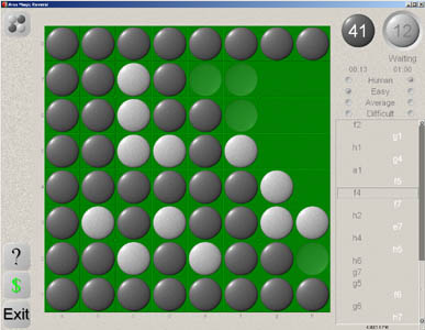 Click to view Aros Magic Reversi 1.6 screenshot