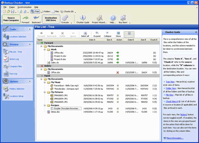 Click to view Backup Chunker 2.2 screenshot