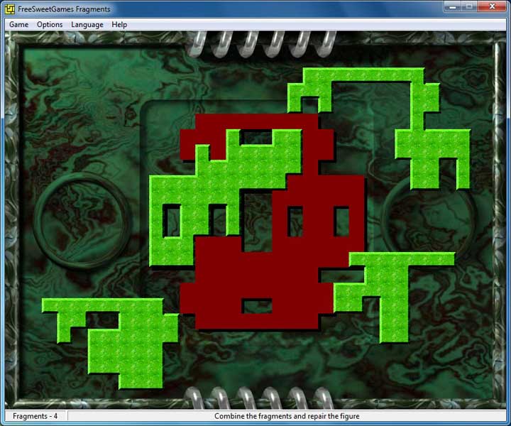 Click to view FreeSweetGames Fragments 3.0.40 screenshot