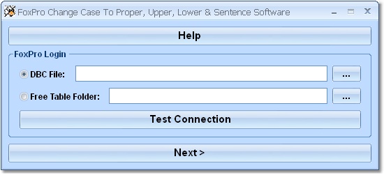 Click to view FoxPro Change Case To Proper, Upper, Lower & Sente 7.0 screenshot