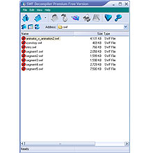 Click to view SWF Decompiler Premium Free Version 2.2.1.1470 screenshot