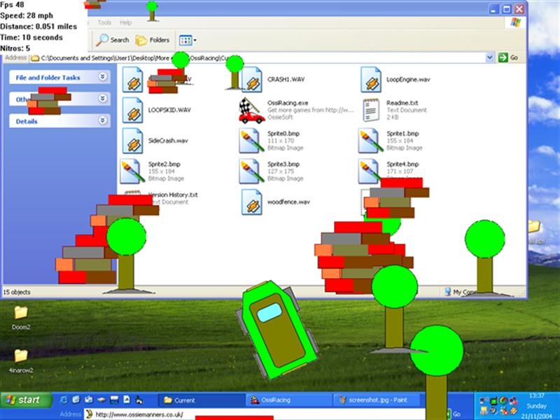 Click to view OssiRacing 1.1 screenshot