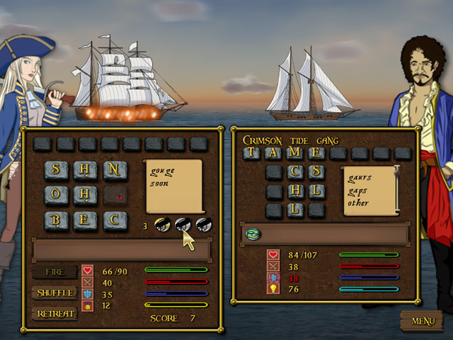 Click to view Word Pirate 2.31 screenshot