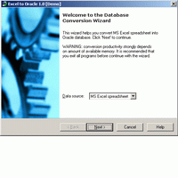 Click to view Excel-to-Oracle 3.5 screenshot