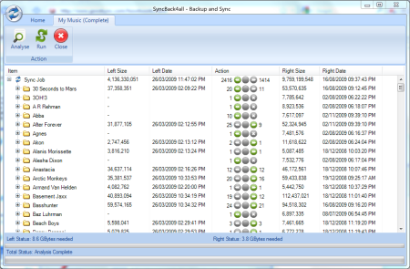 Click to view SyncBack4all - file sync backup free 9.0.0.0 screenshot