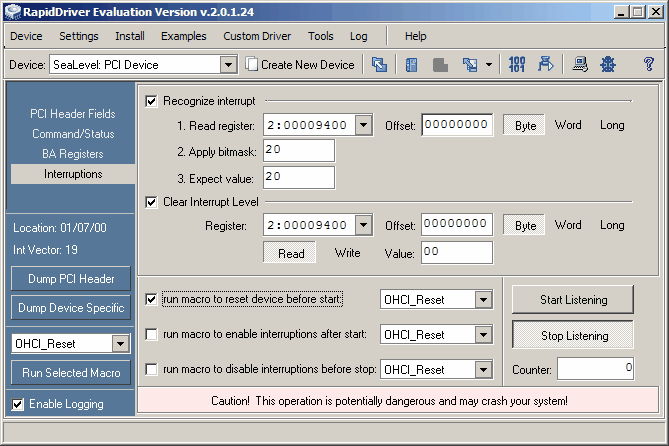 Click to view RapidDriver 2.1.5.1 screenshot