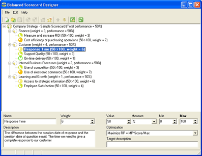 Click to view Balanced Scorecard Designer 3.1 screenshot