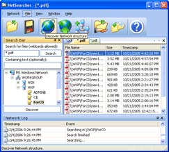 Click to view NetSearcher 2.1 screenshot