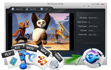 Click to view SWF Converter for Windows 1.1.5 screenshot