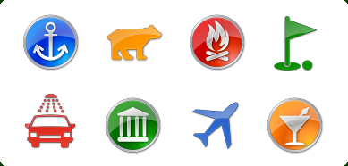 Click to view Icons-Land Vista Style POI Icon Set 2.0 screenshot