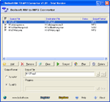 Click to view RM to MP3 Converter 1.50 screenshot