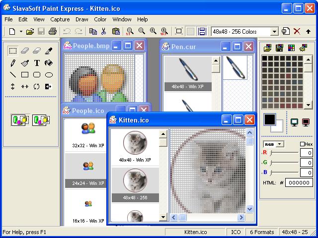 Click to view Paint Express 1.31 screenshot