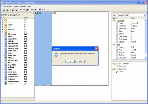 Click to view SiteMan 1.0.5 screenshot