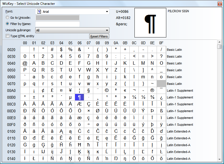 Click to view WizKey 1.5.0.5 screenshot