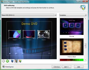 Click to view Exsate VideoExpress 3.0.3.557 screenshot