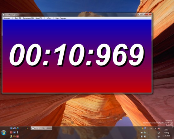 Click to view OnlyStopWatch 3.73 screenshot