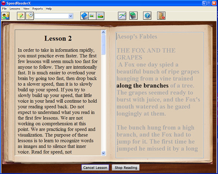 Click to view Speed Reader-X 5.0.1 screenshot