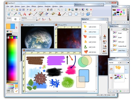 Click to view NeoPaint 5.2.0a screenshot