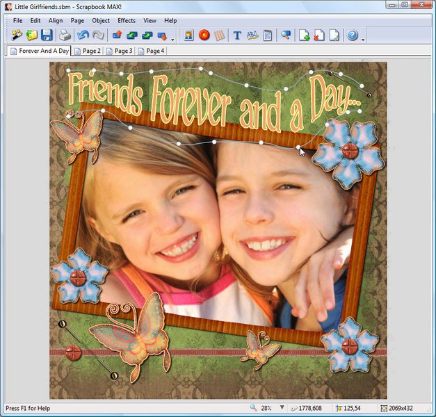 Click to view Scrapbook MAX! 2.0.5.0 screenshot