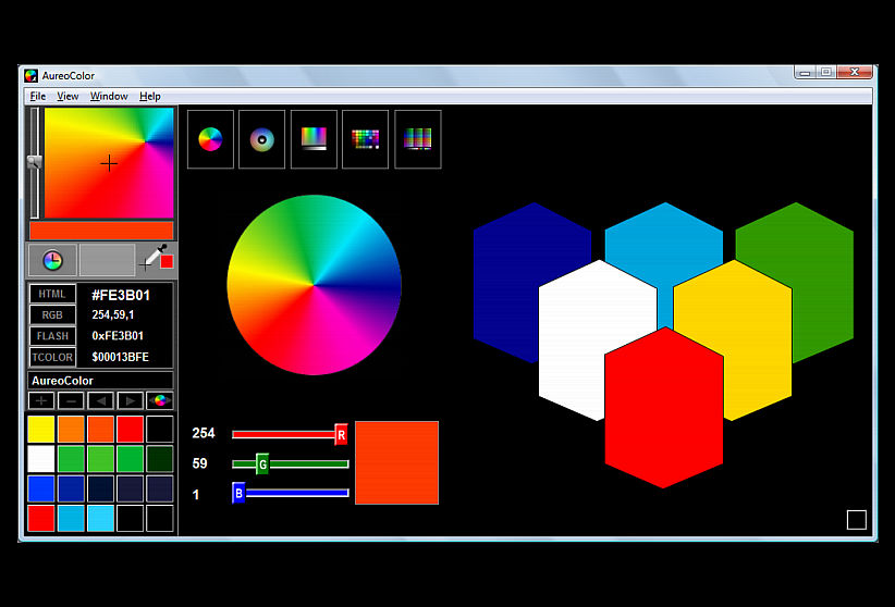 Click to view AureoColor 1.0 screenshot