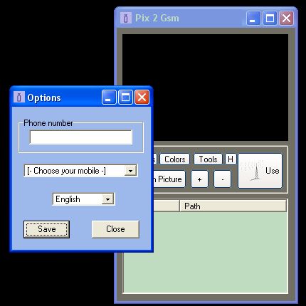 Click to view Pix2Gsm 1.03 screenshot