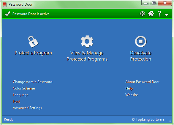Click to view Password Door 9.0.1 screenshot