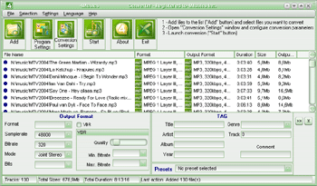 Click to view 4Musics MP3 to MMF Converter 4.2 screenshot