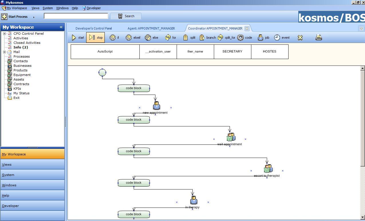 Click to view Appointment Process Automation 2.00 screenshot