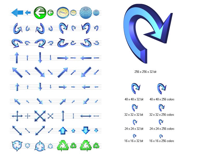 Click to view Navigation Icon Set 2.8 screenshot