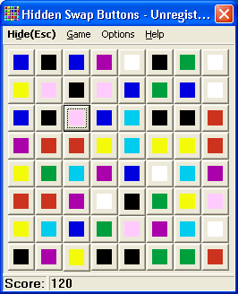 Click to view Hidden Swap Buttons 1.1 screenshot